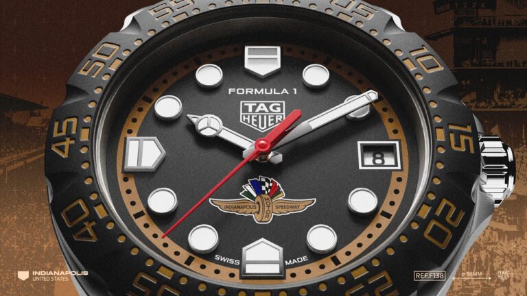 TAG Heuer | Built for the Bricks the new TAG Heuer Formula 1 Solargraph x Indy 500